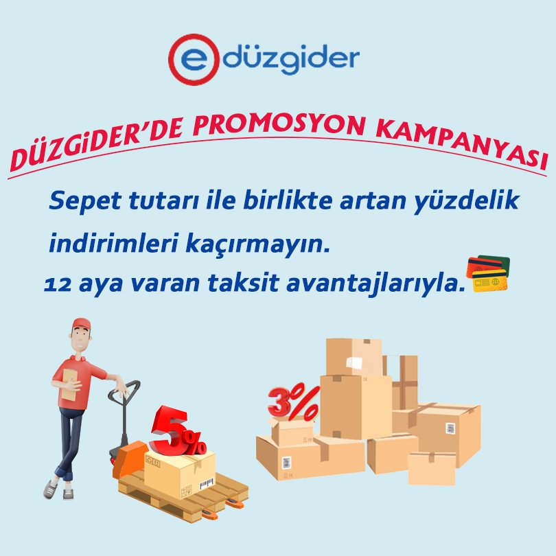 Düzgider'de Promosyon Kampanyası